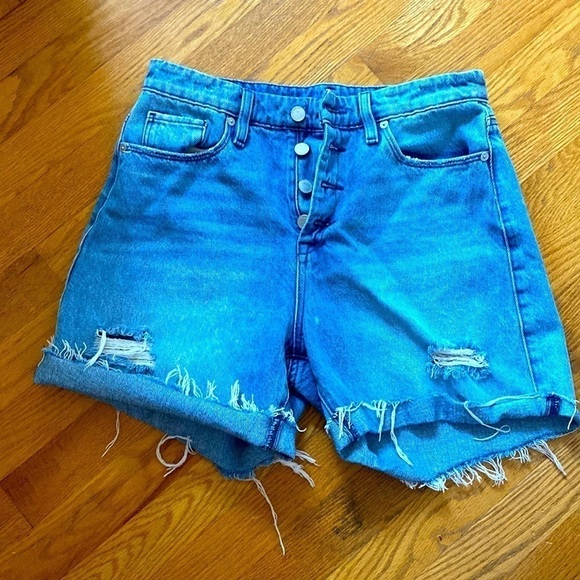 BlankNYC NEW WORN ONCE The Warren Shorts High Waist size 28 - Picture 3 of 5